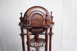 Old Butter Churn with Blades, Popular Art, 19th Century, Blown Glass