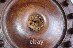 Old Butter Churn with Blades, Popular Art, 19th Century, Blown Glass