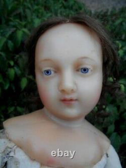 Old Character Wax Jesus ​​48cm Xixth Attic State