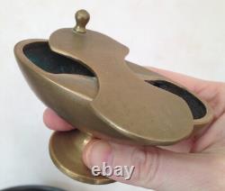 Old Church Shuttle or Spice Box Bronze 18th-19th Century High Period