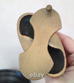 Old Church Shuttle or Spice Box Bronze 18th-19th Century High Period