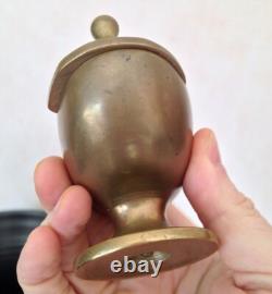 Old Church Shuttle or Spice Box Bronze 18th-19th Century High Period