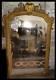 Old Fireplace Mirror Style Louis Xv Gilt Wood Epoque Nineteenth Deco Castle