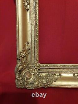 Old Frame Golden Era Xix, Louis Xv, Napoleon Iii, Beautiful Gilding