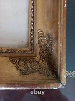 Old Frame To Applications. Epoque Restoration 19th Century