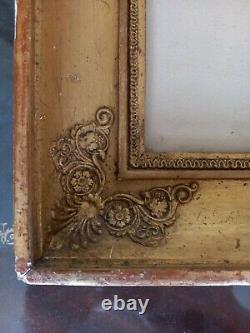 Old Frame To Applications. Epoque Restoration 19th Century