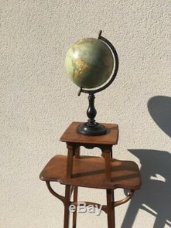 Old Globe Signed G. Thomas Period End XIX Paris Champs Elysees