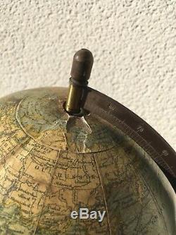 Old Globe Signed G. Thomas Period End XIX Paris Champs Elysees