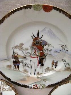 Old Japanese Porcelain Plates Xixth Century