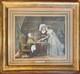 Old Lithographs, 19th Century, Polychrome, Framed In Wood And Under Glass