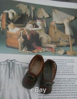 Old Pair Shoes Parisian Period Late Nineteenth Doll