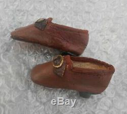 Old Pair Shoes Parisian Period Late Nineteenth Doll