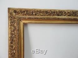 Old Wood Frame And Stucco Gilded Xixth Italian Style, Mounted Keys 2/2