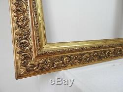 Old Wood Frame And Stucco Gilded Xixth Italian Style, Mounted Keys 2/2