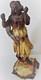 Old Lead Sculpture From Nuremberg With Polychromy, Late 19th Century