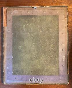 Old lithographs, 19th century, polychrome, framed in wood and under glass