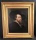 Old Oil Painting Self-portrait Of Rubens, 19th Century Period