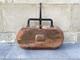 Old Tin-lined Copper And Wrought Iron Frying Pan, Popular Art, 19th Century