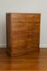 Old Tradesman&rsquo;s Chest Of Drawers In Solid Oak, 19th Century