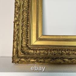 Old wooden frame, 19th century, Barbizon, frame size 40 x 33 cm