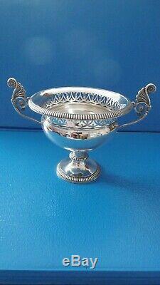 Openwork Wedding Cup In Sterling Silver Xixth Decor Pinstripe Scheffield