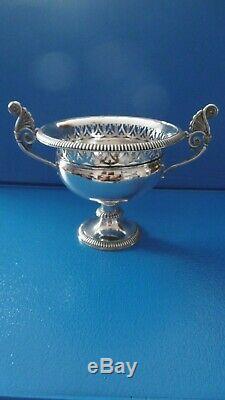 Openwork Wedding Cup In Sterling Silver Xixth Decor Pinstripe Scheffield