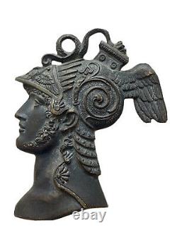 Ornamental Elements Bronze Characters Hermès Athena Mythology Age XIX