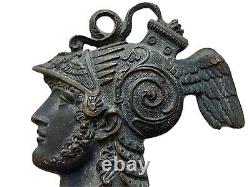 Ornamental Elements Bronze Characters Hermès Athena Mythology Age XIX
