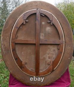 Oval Portrait of a Woman Second Empire Period Oil on Canvas from the 19th Century