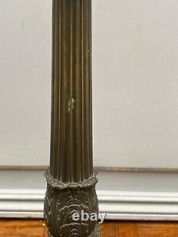 Pair Of Candelabre Epoque Restoration Bronze Xixeme Feet Claws 5 Lights M614