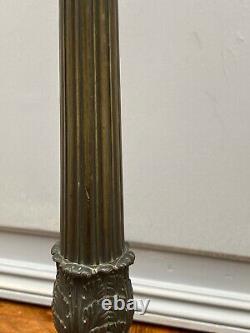 Pair Of Candelabre Epoque Restoration Bronze Xixeme Feet Claws 5 Lights M614