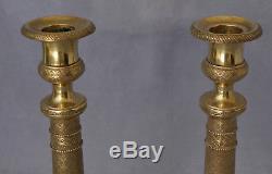 Pair Of Candlesticks Candlesticks Candlesticks Period 1st Empire Nineteenth