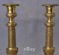 Pair Of Candlesticks Candlesticks Candlesticks Period 1st Empire Nineteenth