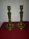 Pair Of Candlesticks/bronze Flaps In Louis Xvi Style 19th Century