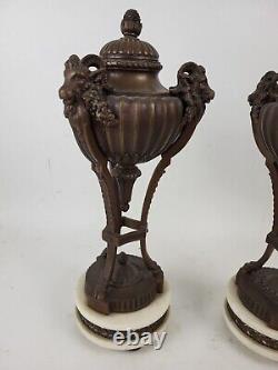 Pair Of Cassolettes Style Louis XVI 19th Century