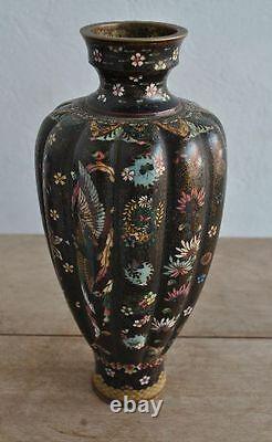 Pair Of Chinese Vase Cloisoned Era Xixth