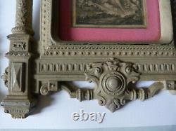 Pair Of Frames In Gutta Percha 19th Century Napoleon III Era With Engravings