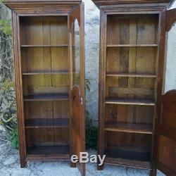 Pair Of Libraries Era Nineteenth Century Louis XIV Style