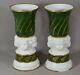 Pair Of Cassolettes With Putti In Paris Porcelain And Biscuit, 19th Century