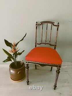 Pair of Louis XVI Style Napoleon III Chairs from the Art Nouveau Period