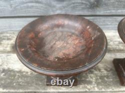 Pair of Marble Cassolettes 18th-19th Century Bowl Ancient Style High Epoch