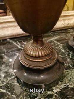 Pair of Oil Lamps from the Napoleon III Era