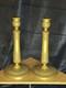 Pair Of Bronze Candlesticks Directoire Period Late 18th Century