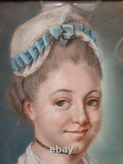 Pastel from the late 18th to early 19th century
