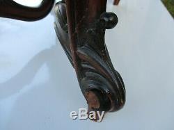 Pedestal Nineteenth Century Fiddle Rosewood Napoleon III