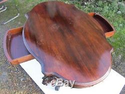 Pedestal Nineteenth Century Fiddle Rosewood Napoleon III