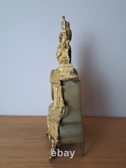Pendulum, Gilded Bronze, Restoration period, 19th century