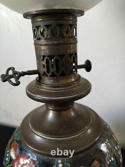 Petroleum Lamp Epoque Xixeme Electrified