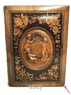 Photo album of marquetry and cabinetmaking by Mignon & Brothers Nice in the 19th century