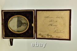 Photographic plaque daguerreotype from the late 19th century